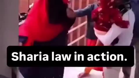 Muslims beats wife in Islam