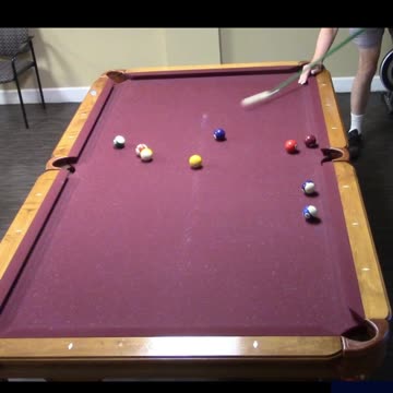 BOTH SIDE POCKETS ON 1 SHOT!