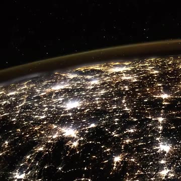 NASA Curiosity: Earth at Night as Seen from Space 😍⭐