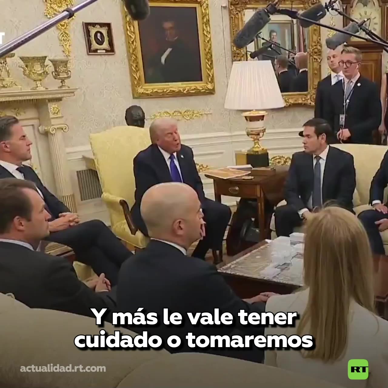 Trump lanza una dura amenaza a Petro