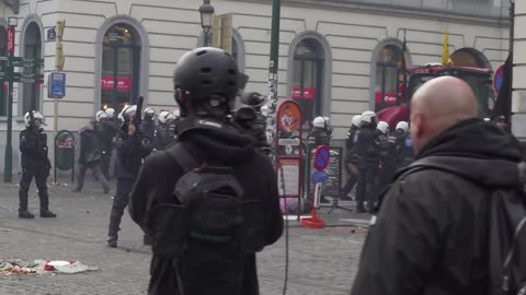Farmers rally in Brussels against Mercosur deal, EU CAP reforms