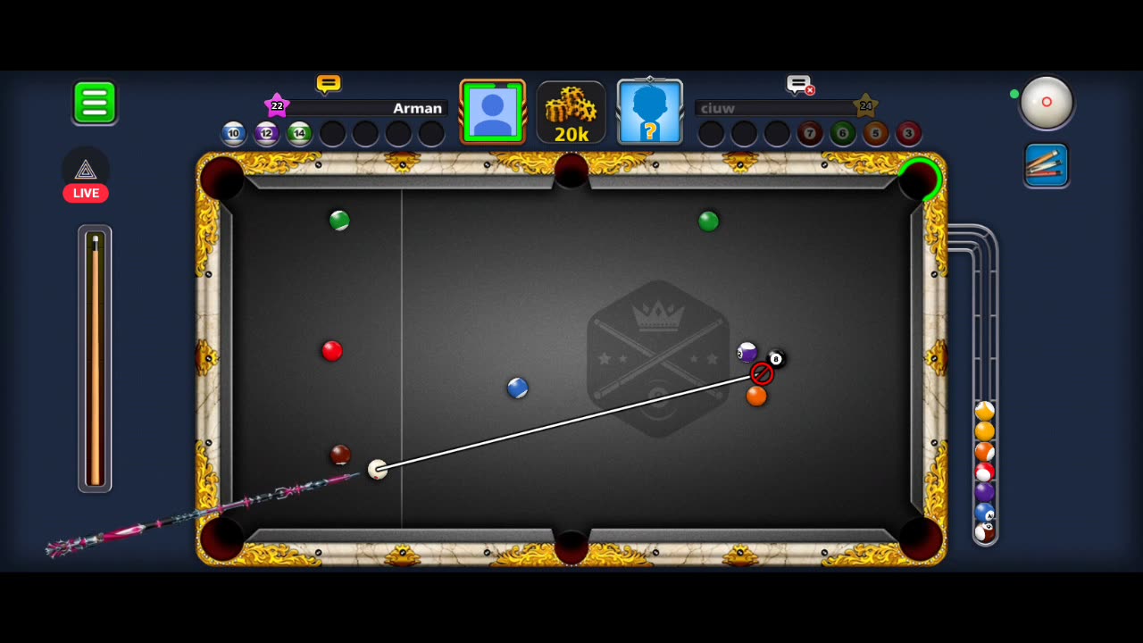it's time for 8 Ball Pool 💯