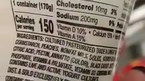 Every single thing she picks up now says “Contains bioengineered ingredients