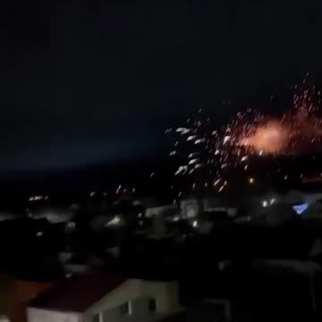 Russia's Pantsir intercepts Ukrainian Kamikaze Drone over residential neighborhood in Smolensk.