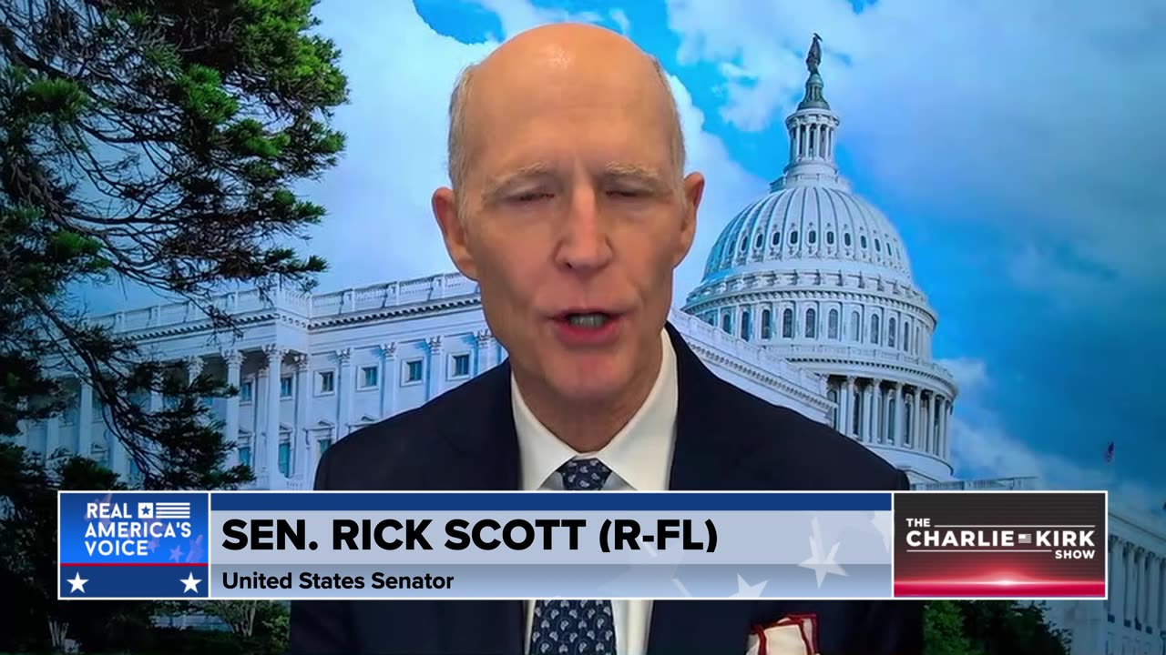 Senator Rick Scott On How A "Talking Filibuster" Could Push Through The SAVE Act