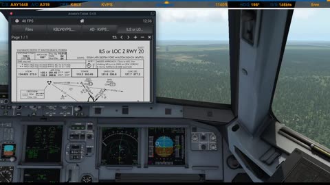 Landing in Destin (KVPS)