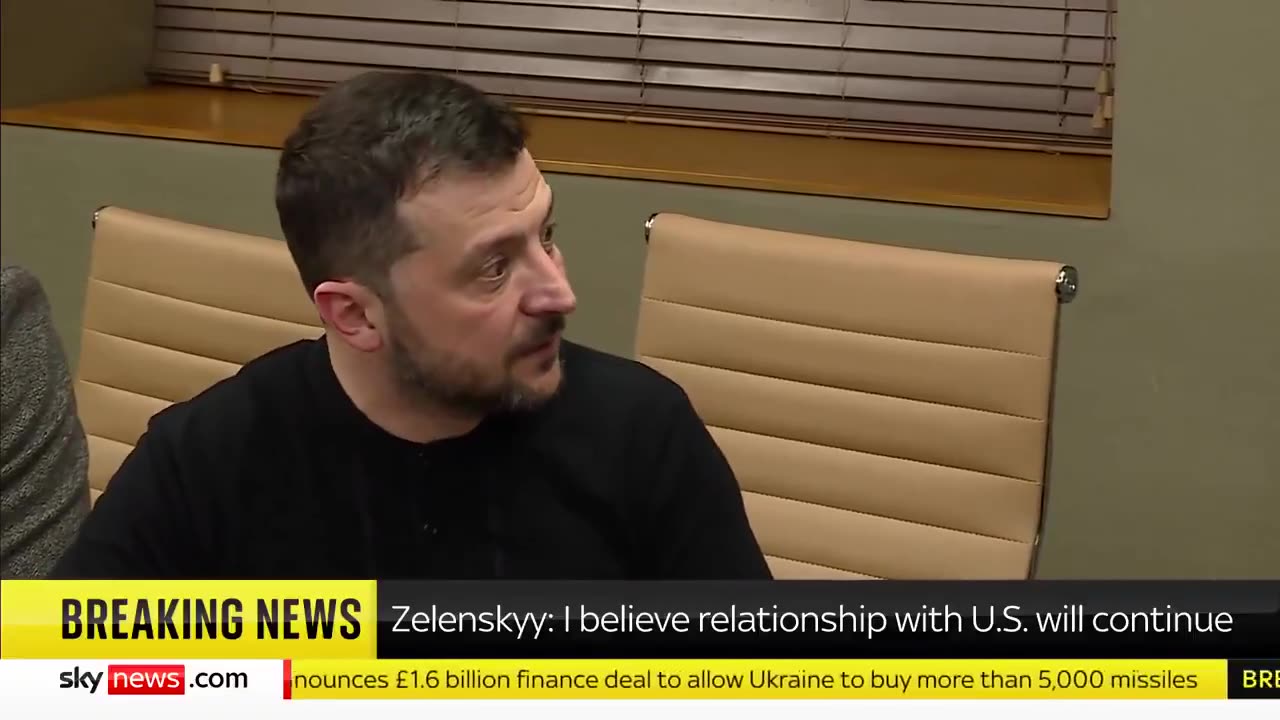 Zelenskyy stated he will only resign if Ukraine is admitted to NATO.