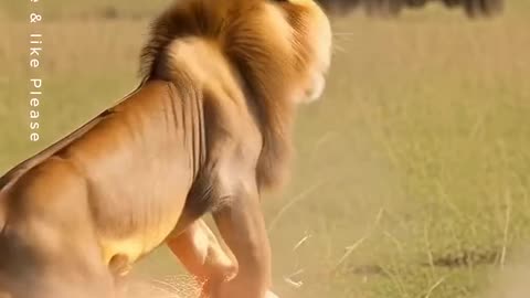 The Frustrated Lion vs Pangolin