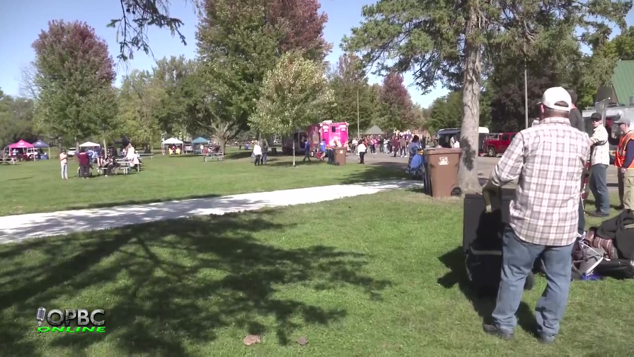 Preaching at Pride In the Park, Austin, MN