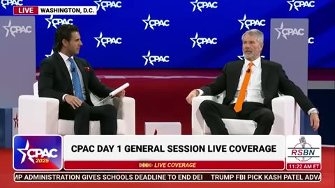 Michael Saylor talks BITCOIN & HIS $48 BILLION DOLLAR GAMBLE at CPAC 2025 Day One - 2/20/25