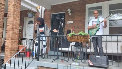 Live Performance of "Love Found Me" by Joshica at Petworth Porch Fest 🎸🎶