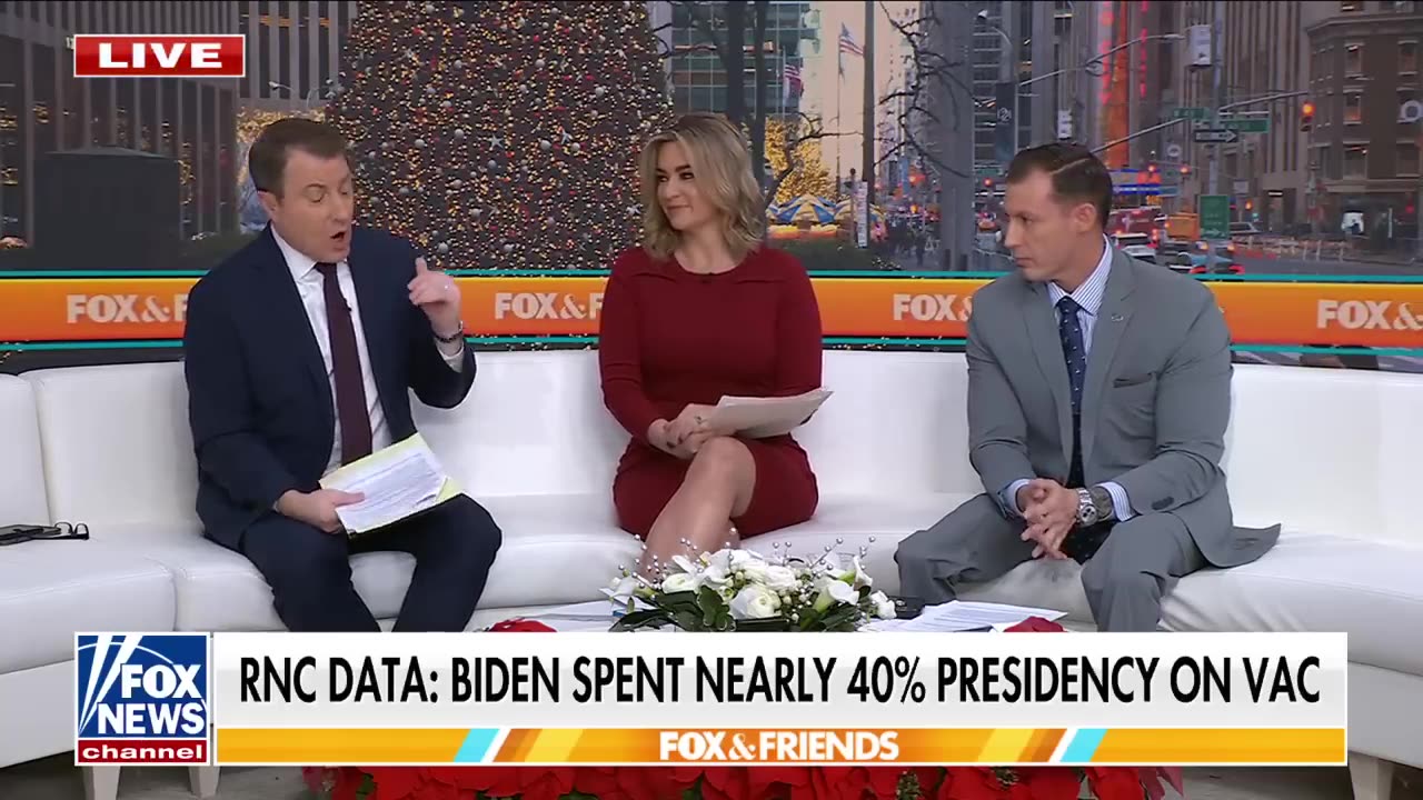 'This is a lot!': Hosts amazed at Biden's vacation total