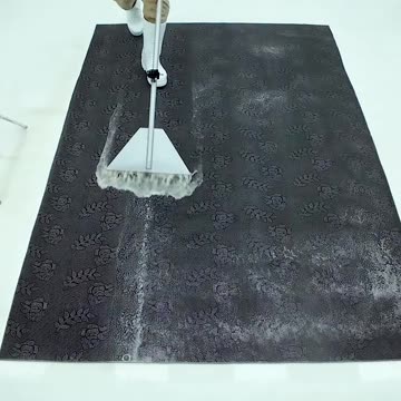 Flooded - 60s Of Water Pushing To Clean Extremely Dirty Carpets - Satisfying Video #shorts