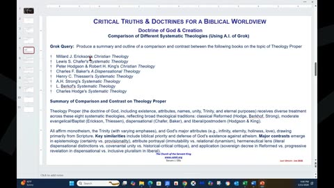 Study 2 – Defining God – part 1