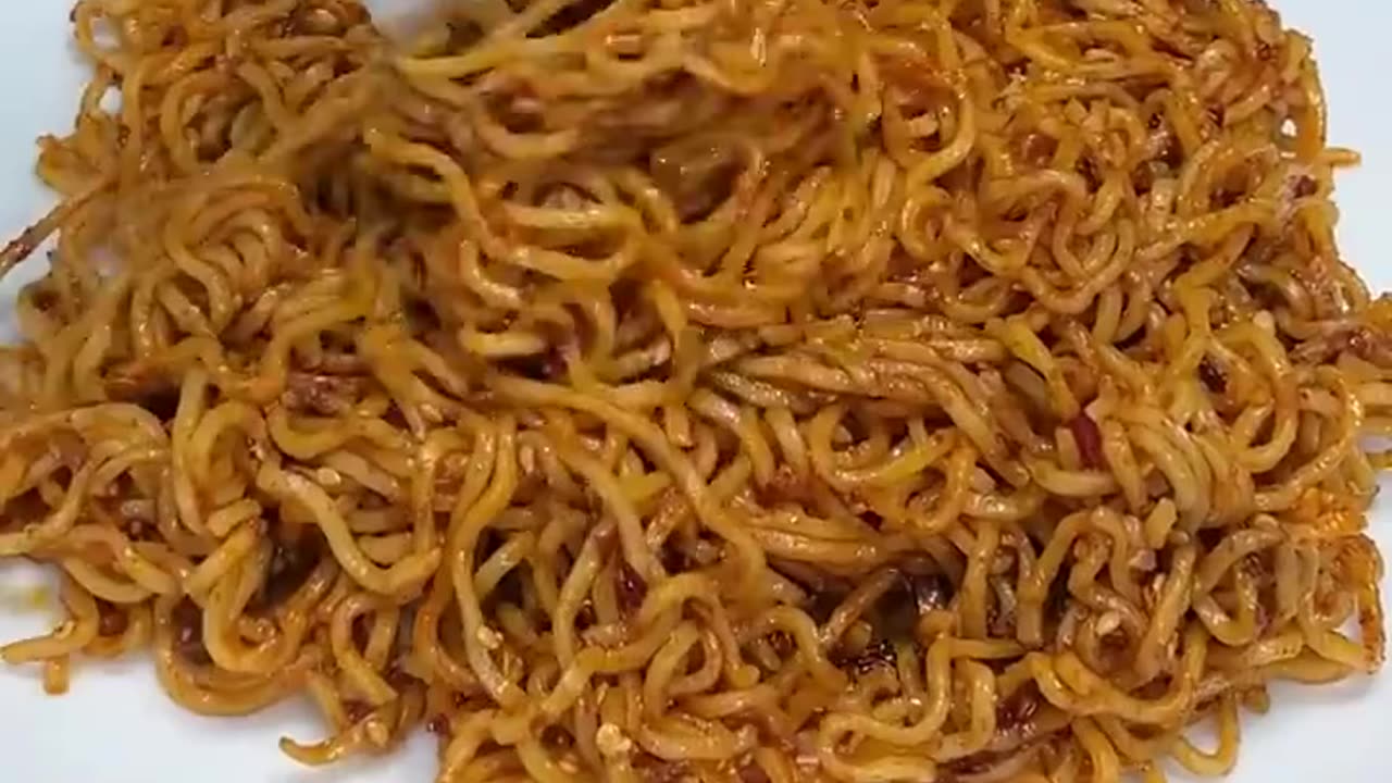 Korean style noodles in just 2 minutes