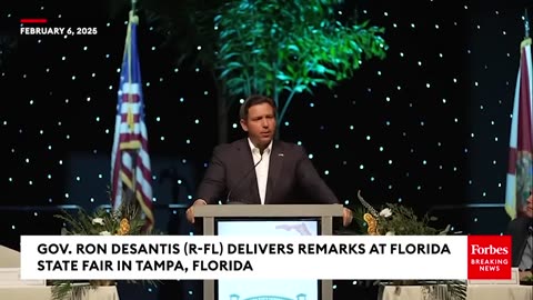 GOVERNOR RON DESANTIS, THE TRUMP AFFECT, LEADING THE WAY