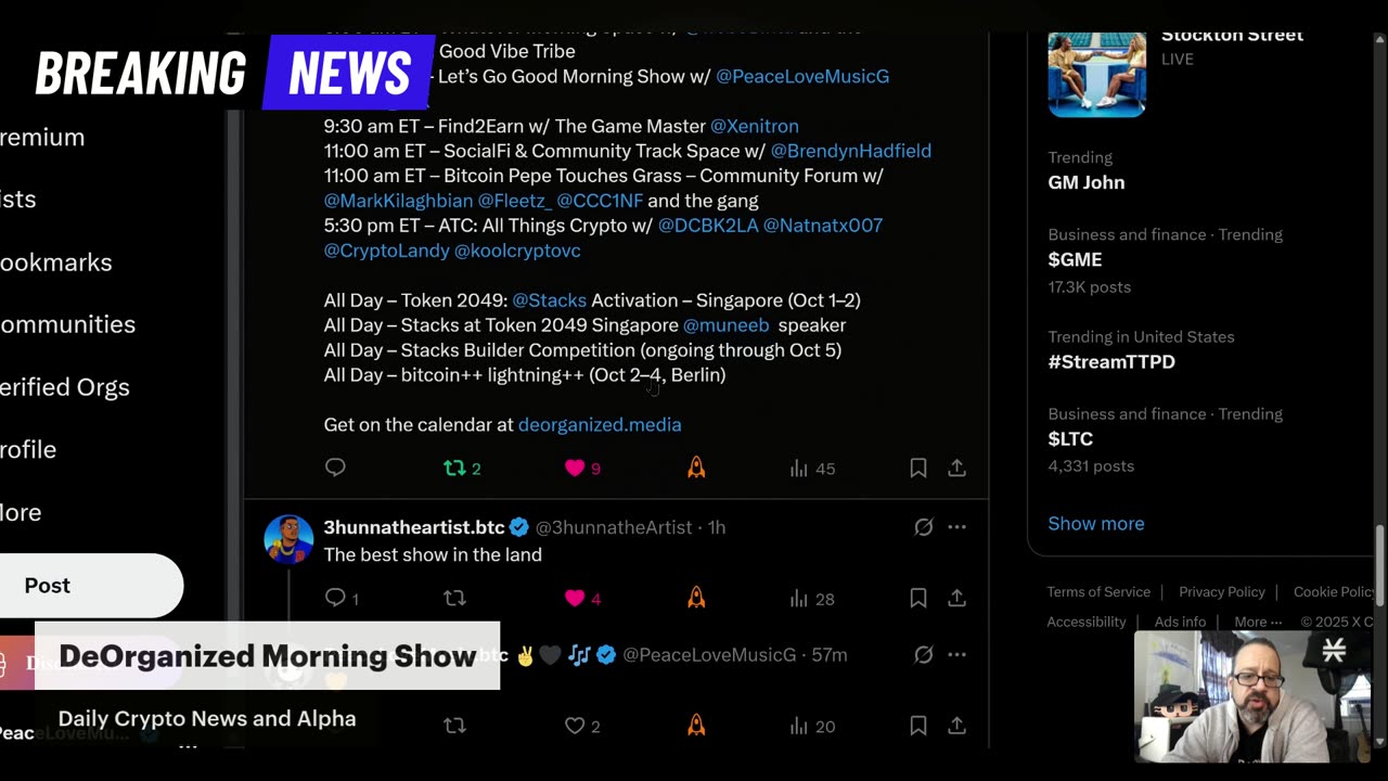 Avalanche $1B Treasury Move | Cipher $3B HPC Deal | AMD AI Boost | DeOrganized Morning News @Stacks Updates - 10-2 Let's Go!