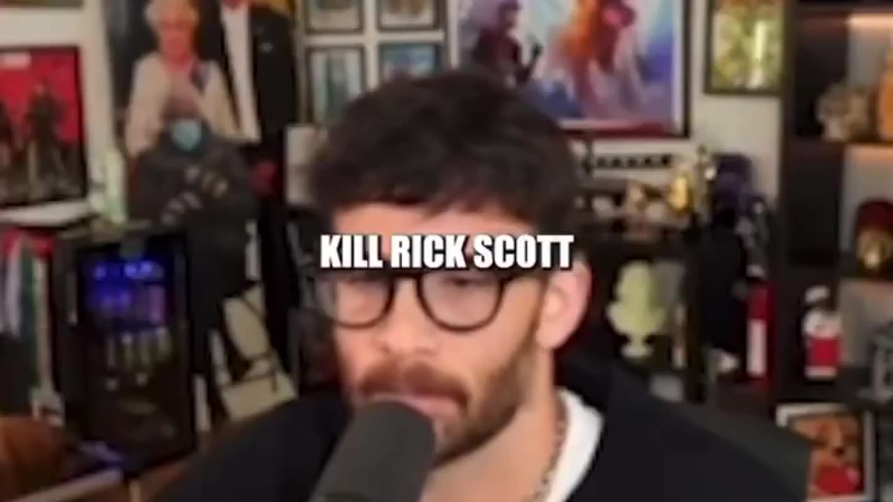 Hasan calls for people to K*ll Republican Senator Rick Scott on Twitch!!!