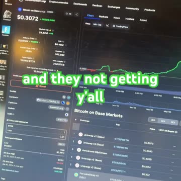 Bitcoin on base btcb price prediction #fyp