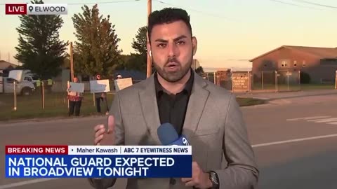 Texas National Guard troops are expected to be deployed to the Broadview ICE processing