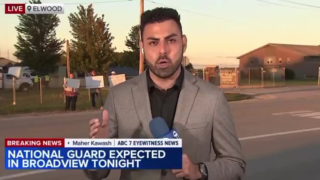 Texas National Guard troops are expected to be deployed to the Broadview ICE processing