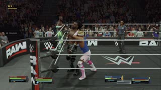 wwe 2k25 36 universe mode Two on Two Tag Team