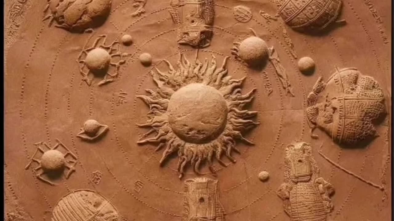 The map of solar system| CrypticCMystery #secrets #ancienttruths #ancienthistory #ancientmistery