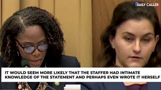 Congresswoman is caught on camera being mind controlled by a human hybrid handler 🧐