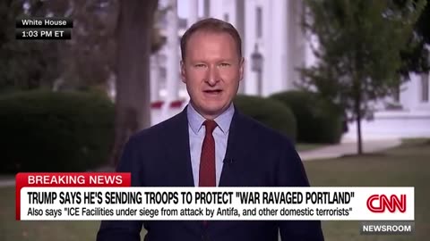 Trump says he's sending troops to protect 'war ravaged Portland'