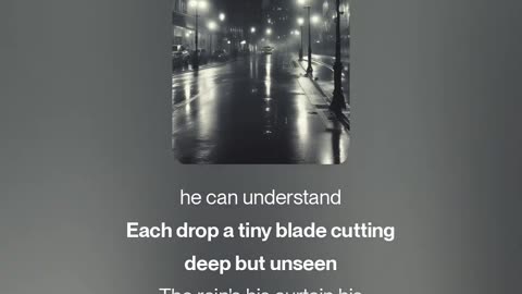 The Rain to Hide His Pain Revisited