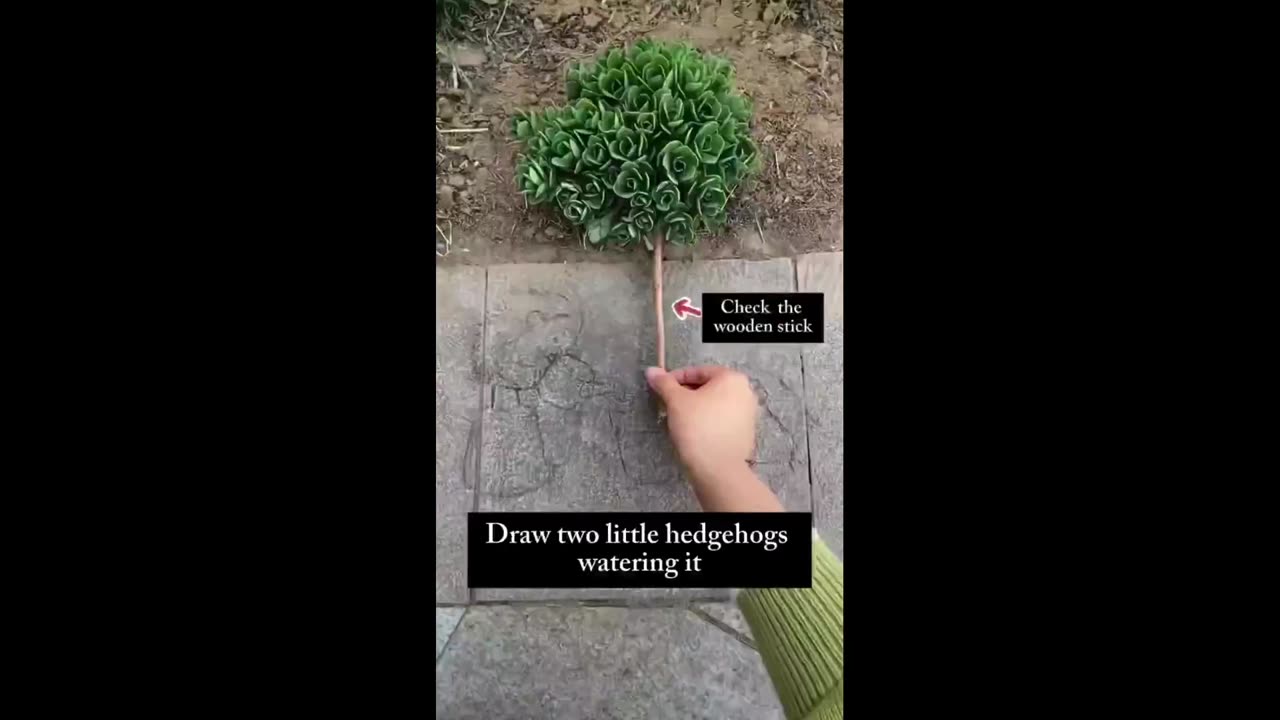 Grafitti that is cool, street artist who turns cracks, grass, and plants into art