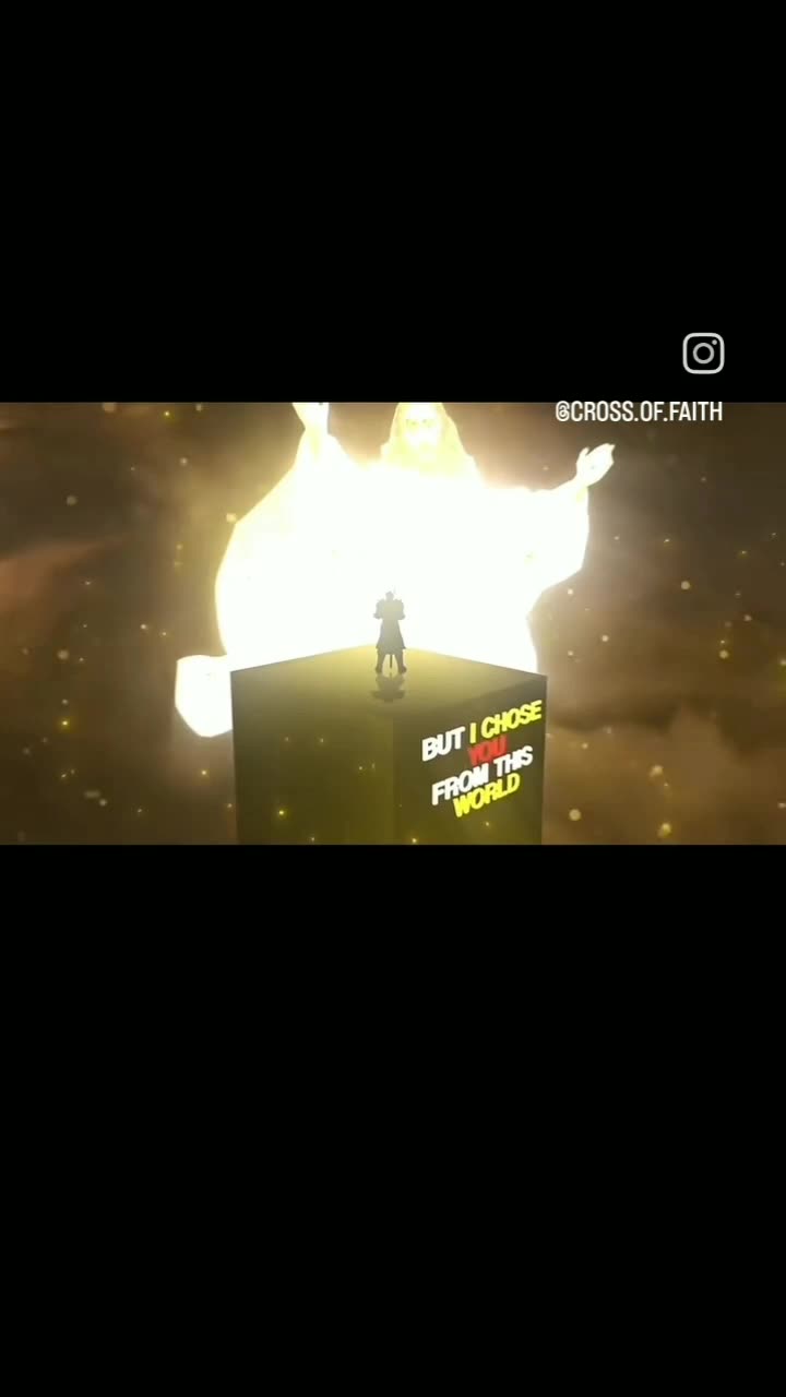 “If the world hates you, remember it was me it hated first.“