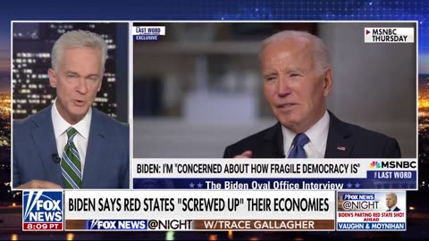 Biden says that throughout his presidency he was committed to being a President for ‘all Americans’