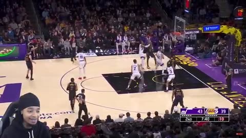 Flight reacts to Los Angeles Lakers vs Utah Jazz highlights