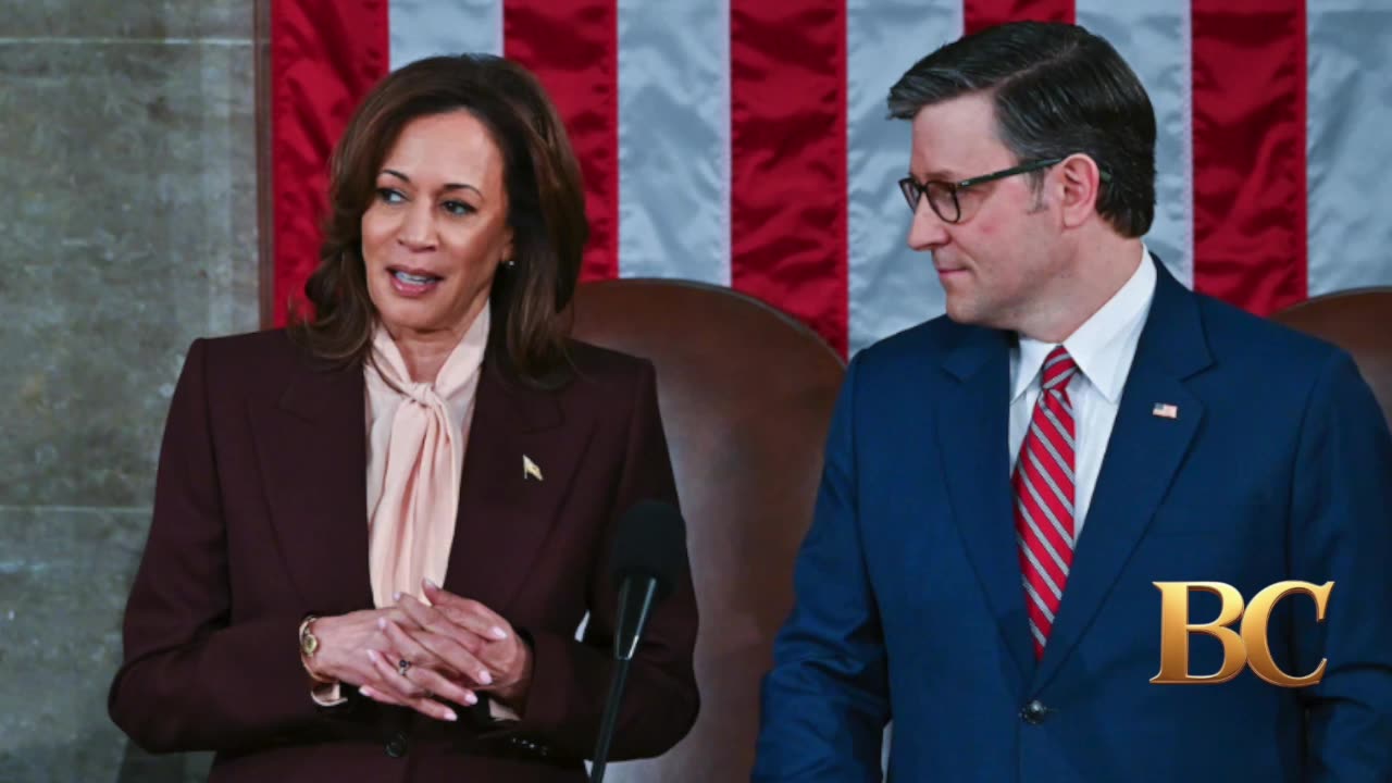 Kamala Harris called ‘Madam President’ by Democratic senators during certification of election