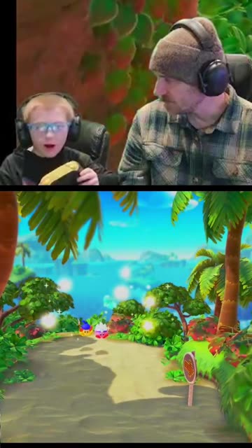 Father & Son Play Kirby