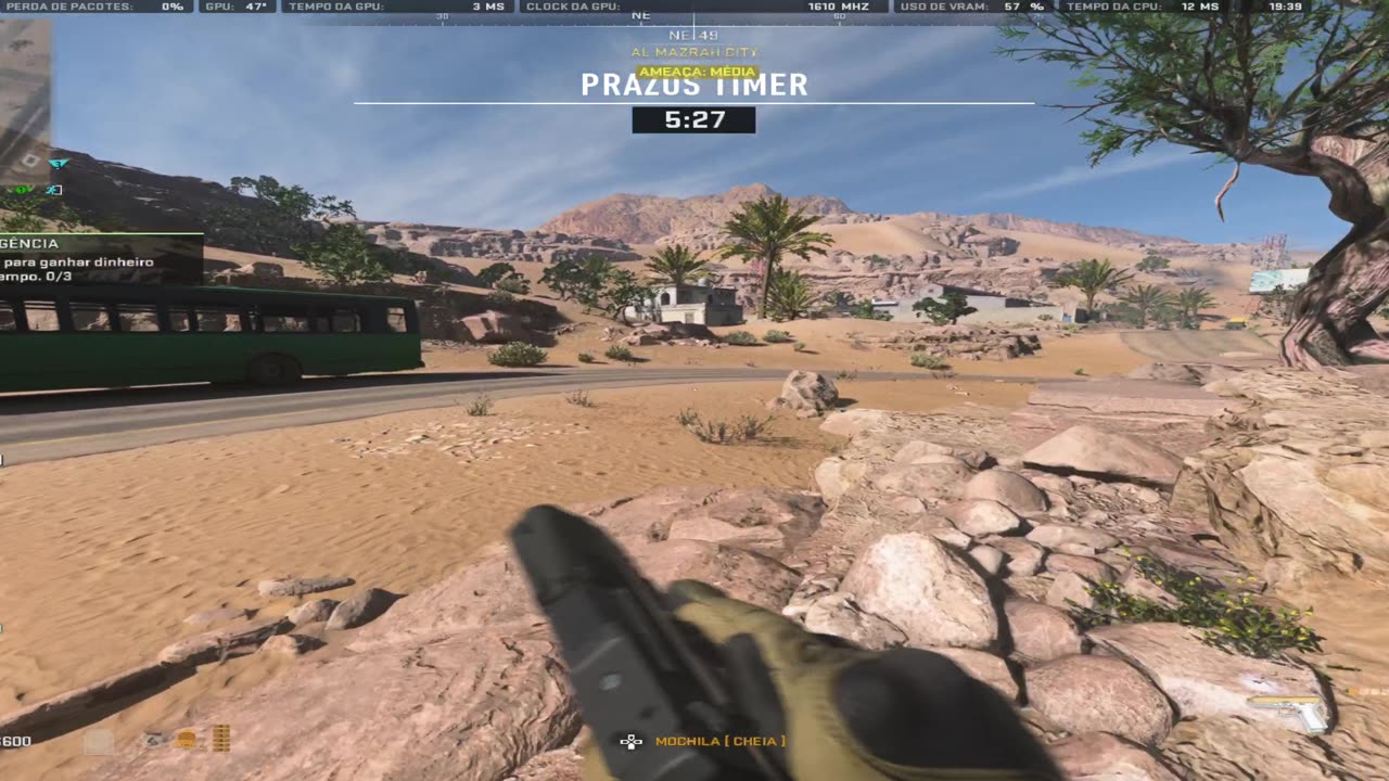 Cod dmz 40+TENTANDO SOBREVIVER EM AL MAZRAH 18/11/2025