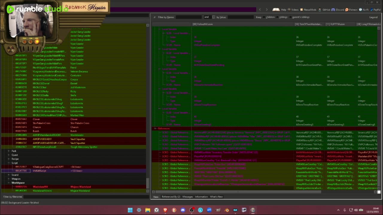 Live: From New Vegas! - 12/15/2025 - Lets try this again -_-