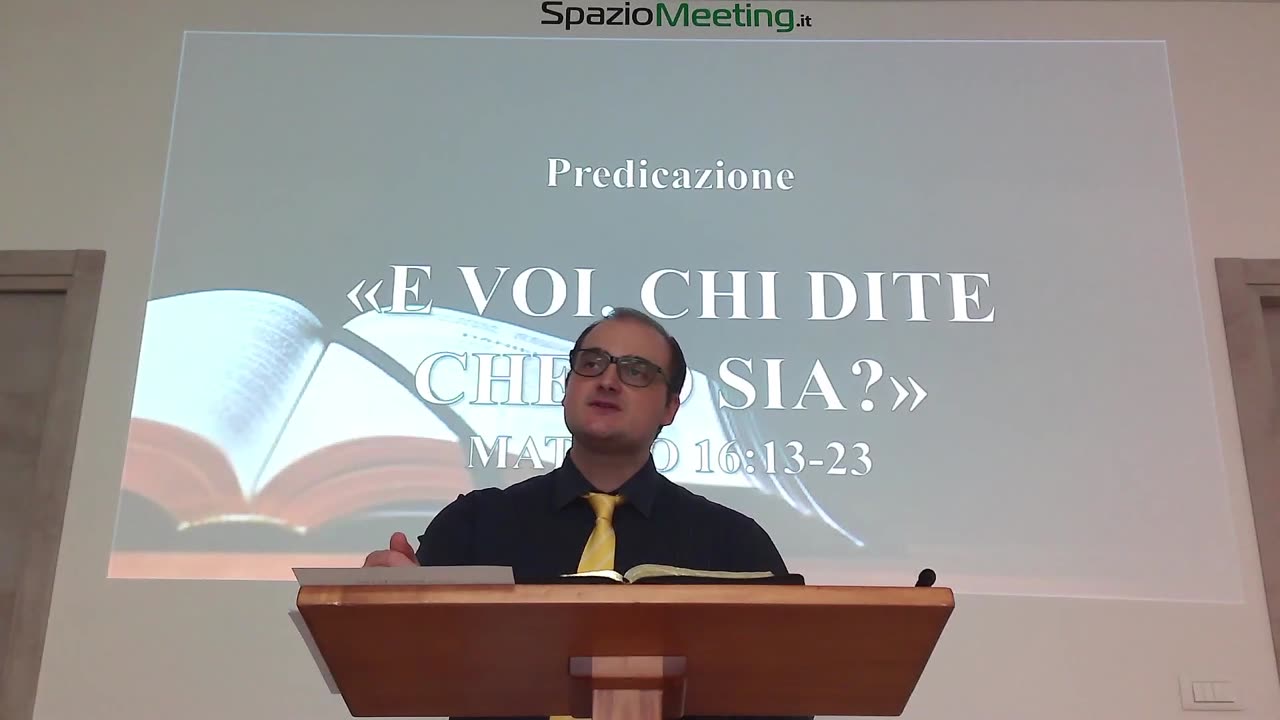 «E voi, chi dite che io sia?»
