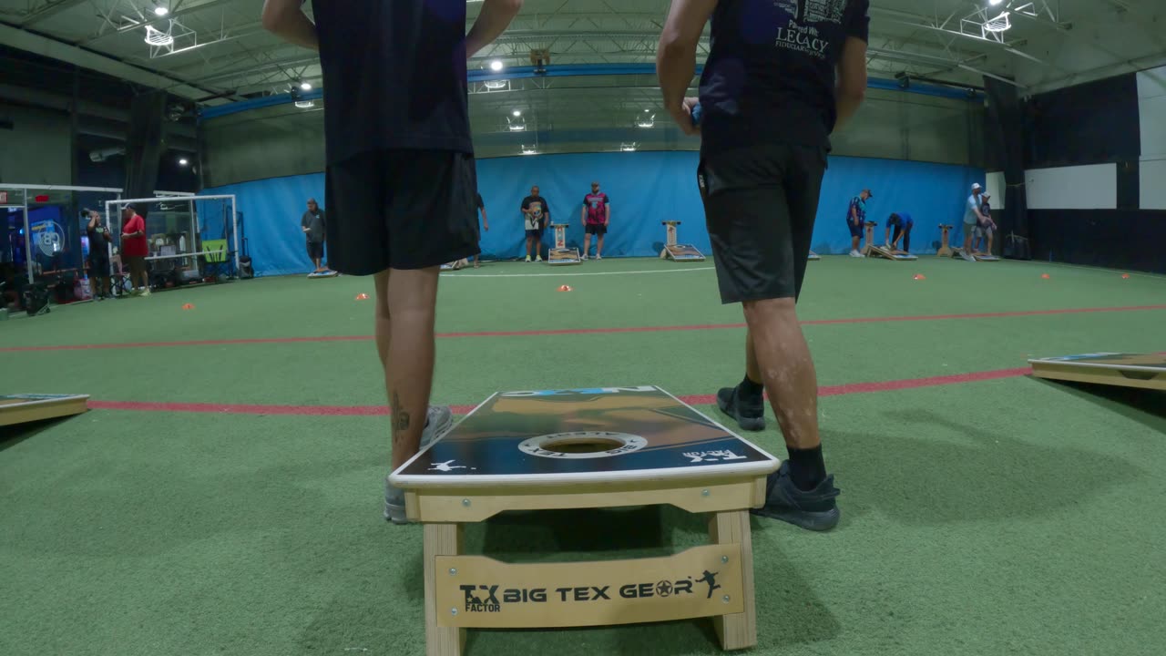 9.11.25 NTXC TCL cornhole. A league week 2 - Match 6