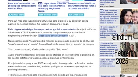 Derrota de Occidente /Cambio de paradigma -14.2.2025