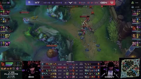 KT vs GEN | Lower Finals | Woori Bank 2025 LCK Playoffs