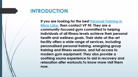 The best Group Training in Bibra Lake.