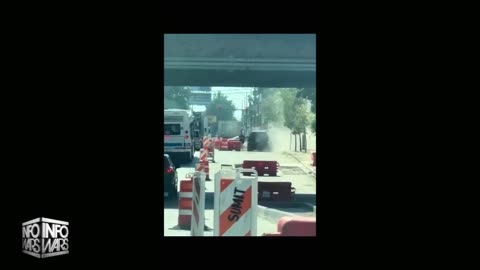 Feds Ambushed By Civil War Provocateurs