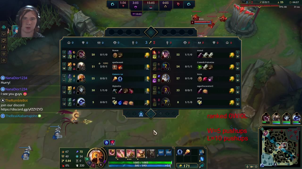 league of legends ranked . - #rumbletakeover.