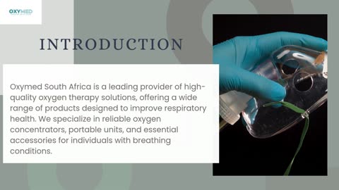 Oxymed South Africa - Premium Oxygen Therapy Solutions & Equipment