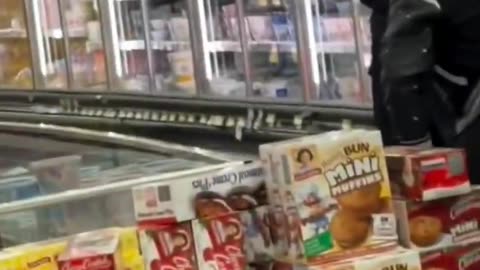 Black violence at store