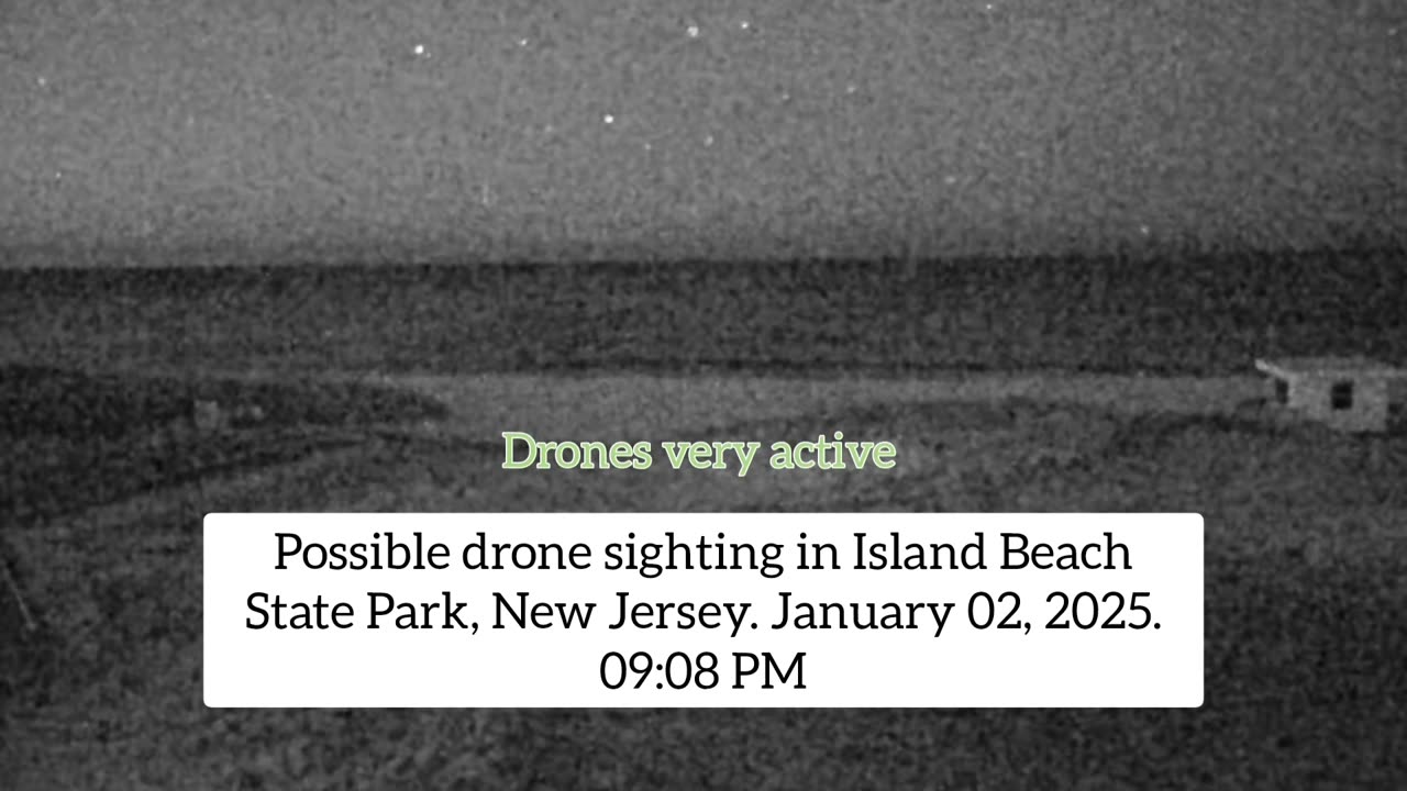 🛸🤯 Drone Sighting in Island Beach State Park, New Jersey | TheTruthAbove