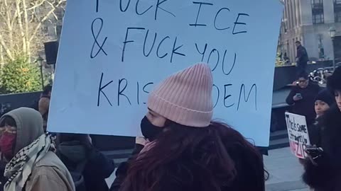 Kristi Noem and ICE out of New York City.