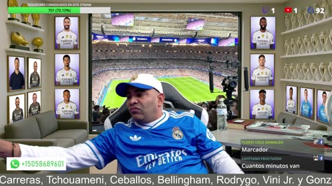 Partidazo Real Madrid vs Manchester City | Fecha 6 | Champions | Con Todo en el Bernabéu #football